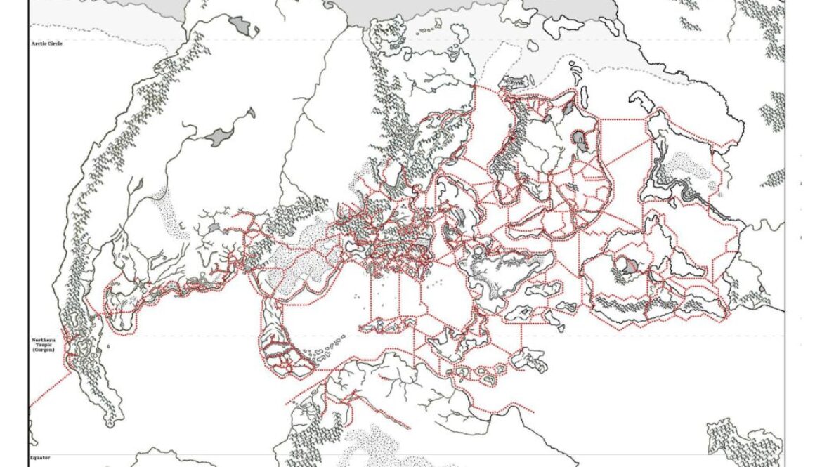 Major Known Trade Routes by Michele Carpita, May 2008