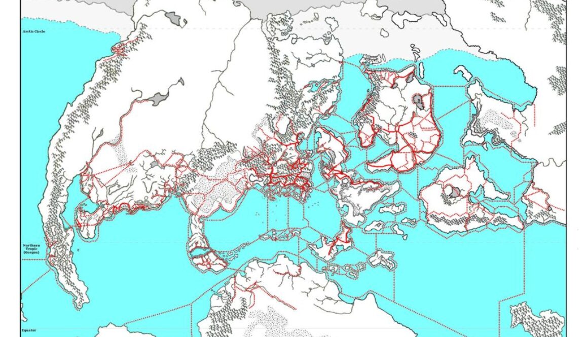 Major Known Trade Routes Expanded by Michele Carpita, May 2008