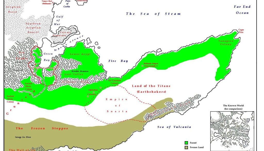 Vulcanian Settlements by Michele Carpita, February 2007