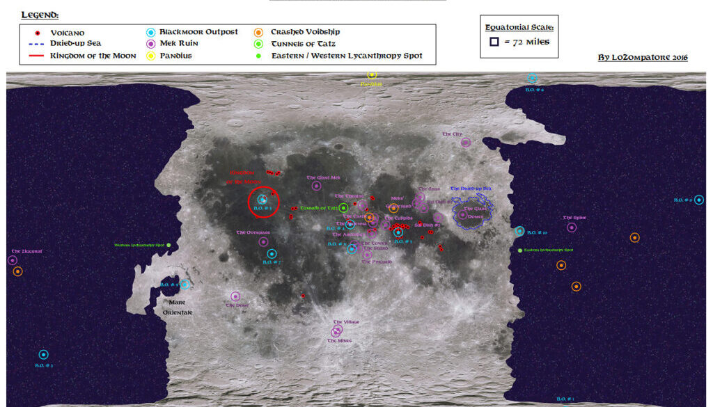 Matera: Full Settlements Map by Michele Carpita, February 2016