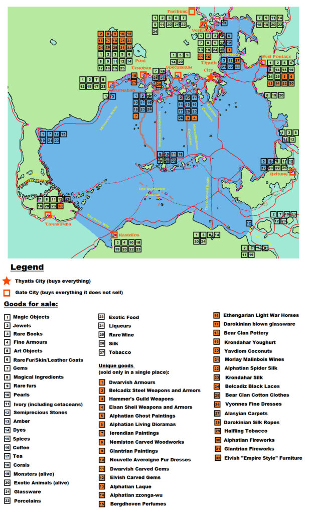 Sea of Dread Trades by Michele Carpita, June 2014