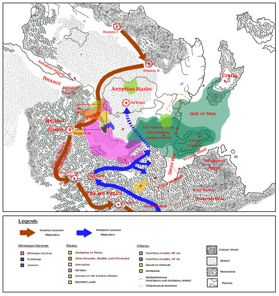 Snartan Migrations by Michele Carpita, July 2014