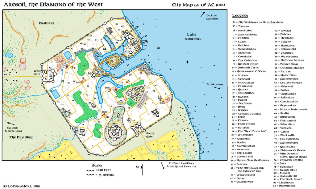 Akesoli, 1000 AC by Michele Carpita, April 2019