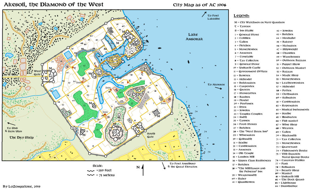 Akesoli, 1006 AC by Michele Carpita, April 2019