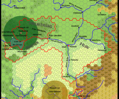Hule 580 AC, 24 miles per hex by Michele Carpita, July 2021