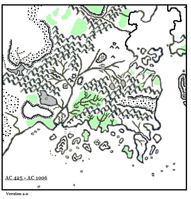 The Known World 425-1006 AC by Michele Carpita, November 2006