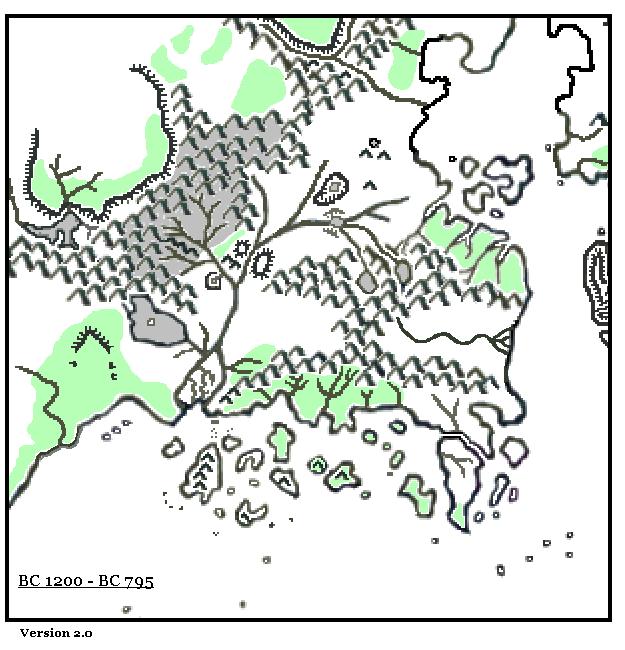 The Known World 1200-795 BC by Michele Carpita, November 2006