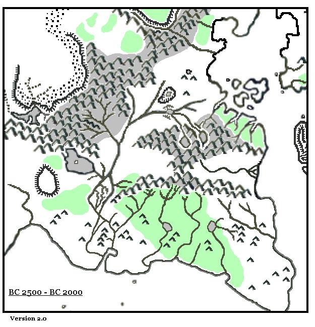 The Known World 2500-2000 BC by Michele Carpita, November 2006