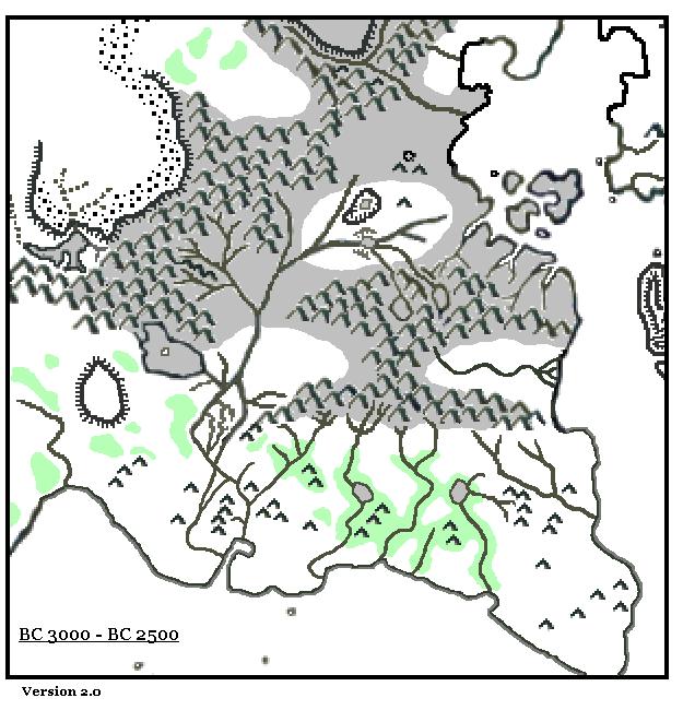 The Known World 3000-2500 BC by Michele Carpita, November 2006