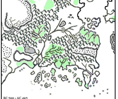 The Known World 500 BC-425 AC by Michele Carpita, November 2006