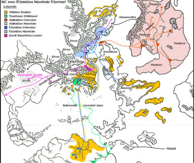 Nithian Empire, 1000 BC by Michele Carpita, May 2019