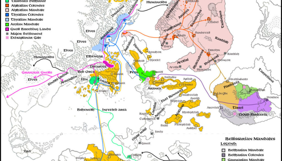 Nithian Empire, 1200-970 BC by Michele Carpita, March 2021