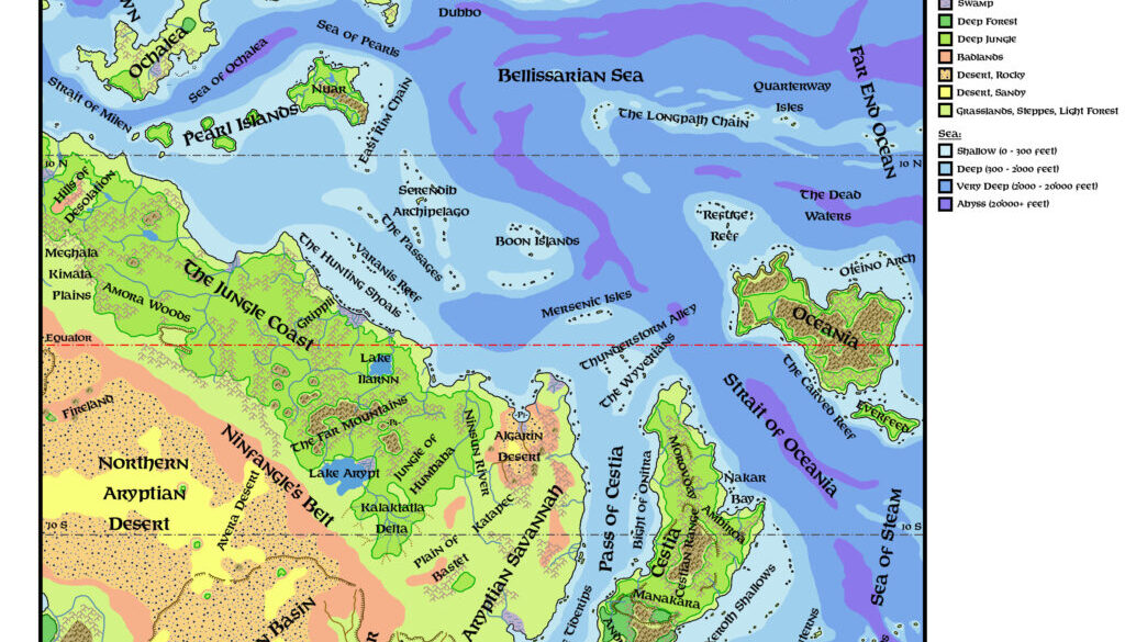 North Central Arypt Landmarks by Michele Carpita, June 2021