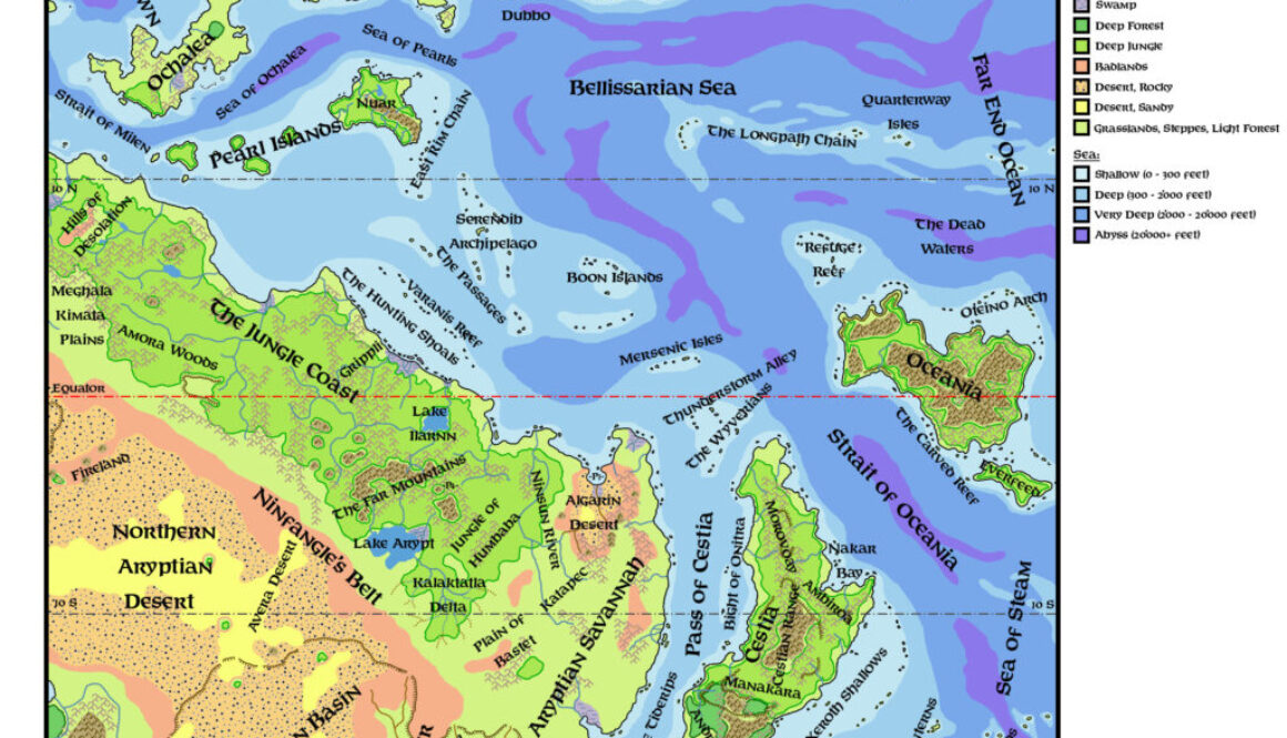 North Central Arypt Landmarks by Michele Carpita, June 2021