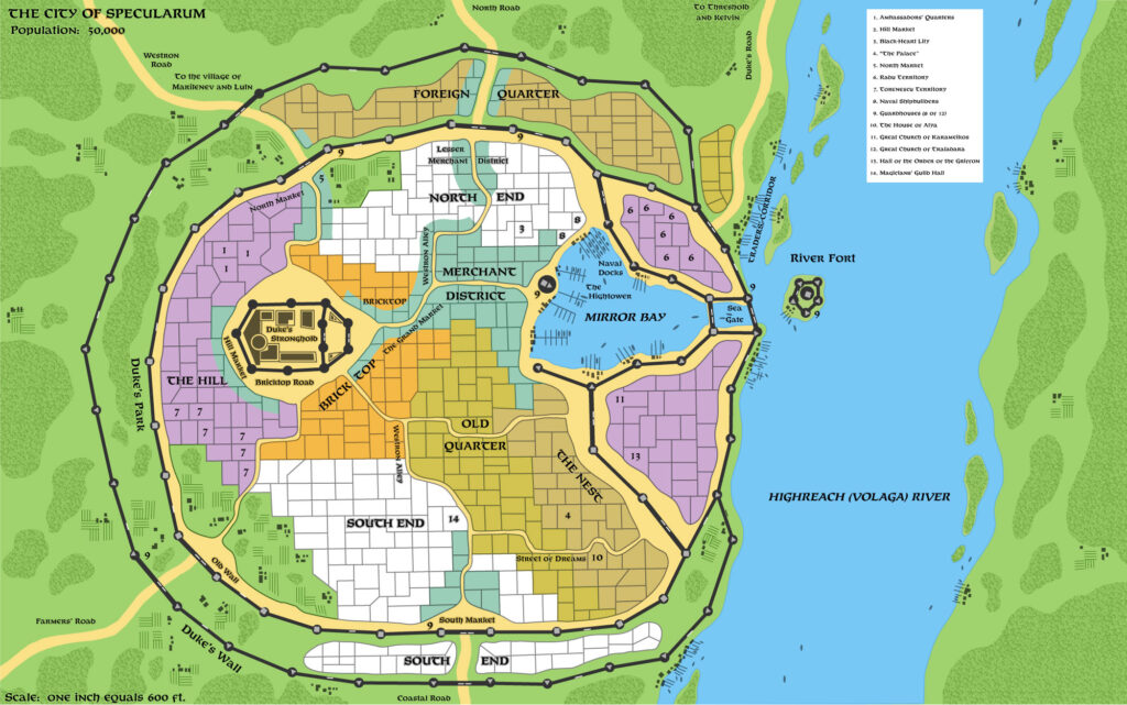 Replica of GAZ1’s map of Specularum