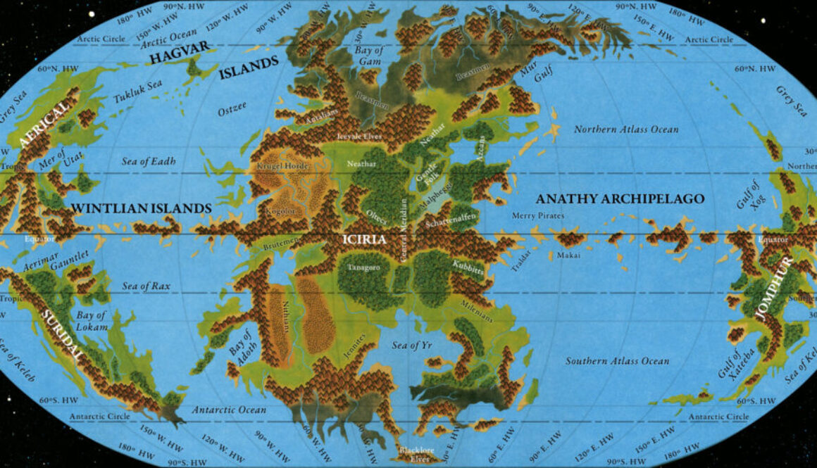 Adjusted Replica Map of the Hollow World Set Hollow World Planetary Map with art errors fixed, November 2025