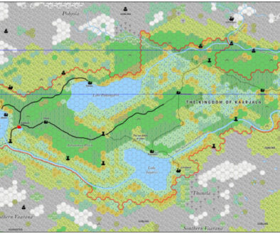 Kingdom of Kaarjala, 8 miles per hex by Jose Ignacio Ramos Lomelin, January 2016