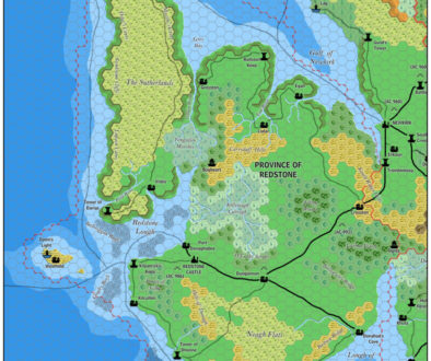 The Province of Redstone, 8 miles per hex by Jose Ignacio Ramos Lomelin, February 2016
