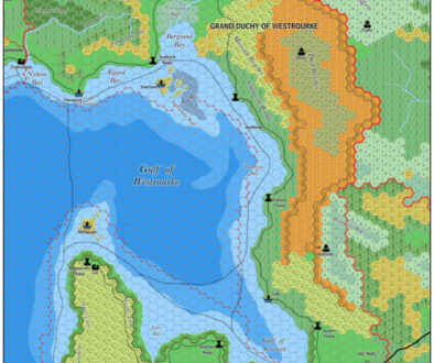 The Grand Duchy of Westrourke, 8 miles per hex by Jose Ignacio Ramos Lomelin, February 2016