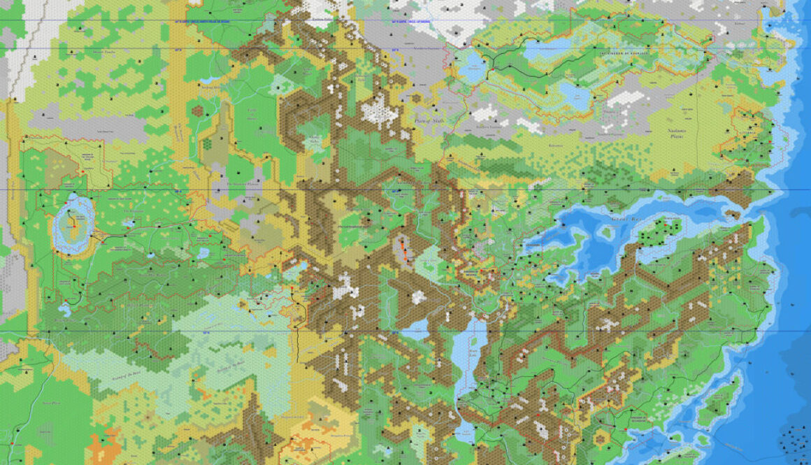 Northeastern Brun, 8 miles per hex by Jose Ignacio Ramos Lomelin, December 2016 (version 3)