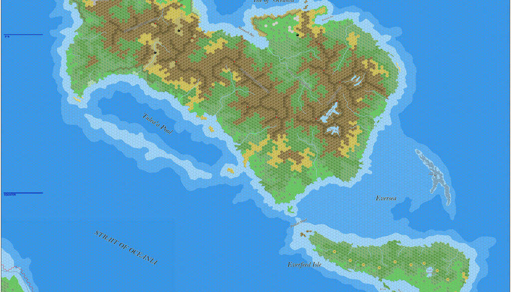 Oceania and Everfeed, 8 miles per hex by Jose Ignacio Ramos Lomelin, December 2016 (version 1)