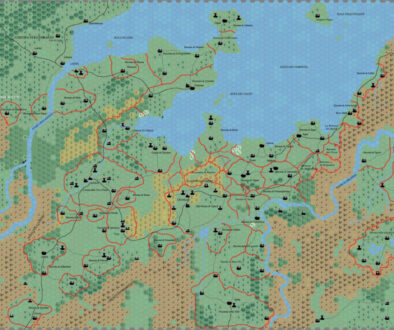 Norwold Central 1160 AC, 2.9 miles per hex by Andrea Francolini, January 2009